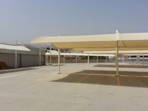 22 ROOF TOP CAR PARKING AT AL RAWAQ BUILDING